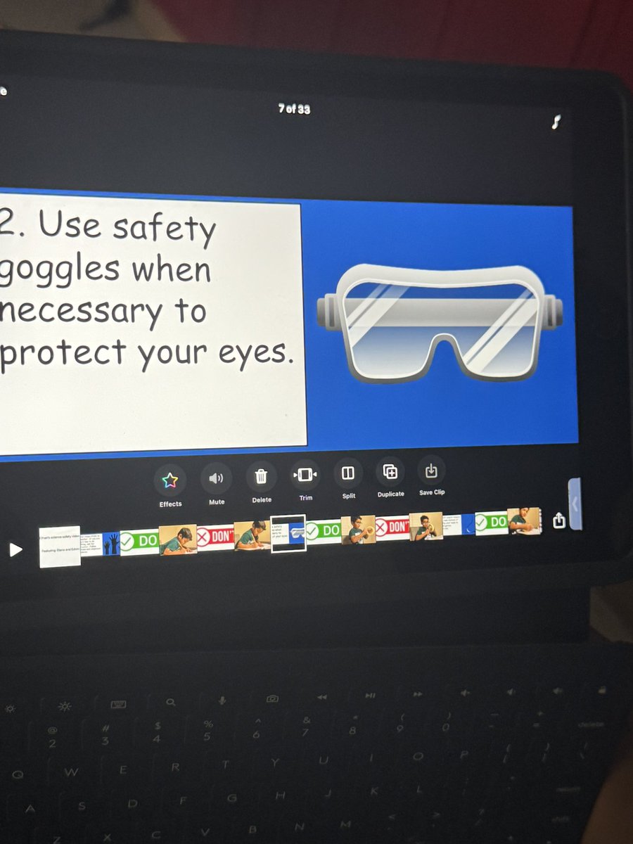 MrsEstes8's tweet image. 5th graders @CastleHillsES were SO excited to show me their Clips Science safety videos, Numbers Digital Science Notebooks, and Keynote Vocabulary Frayer Models! 🙌 #DigitalLisd #LisdScience