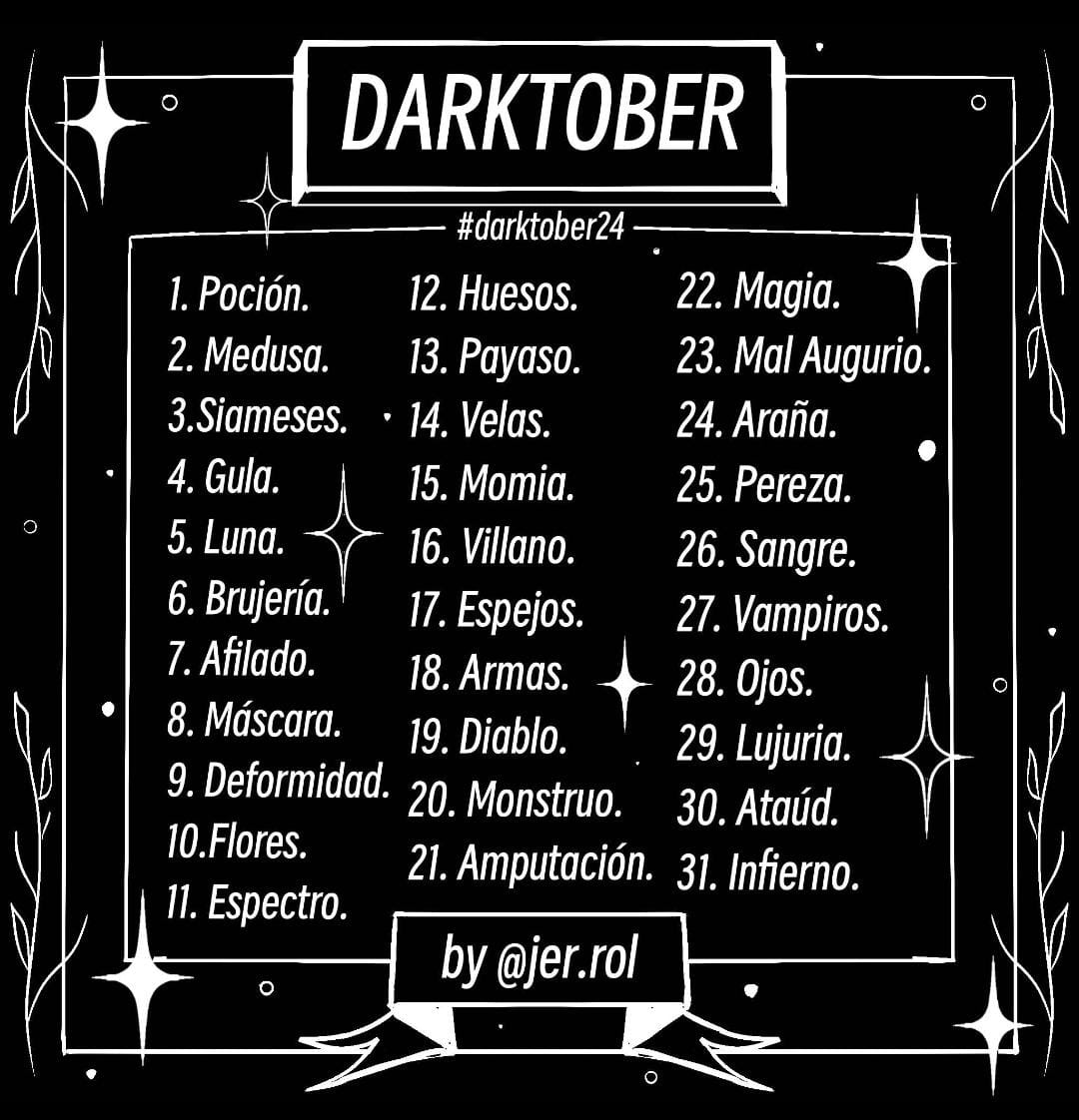 Rosi_RAC's tweet photo. 🦇🖤✨¡¡Os dejo por aqui mi Darktober, espero que os anime a hacer este año este reto!!✨🖤🦇 https://t.co/6AU9H1E0Zf