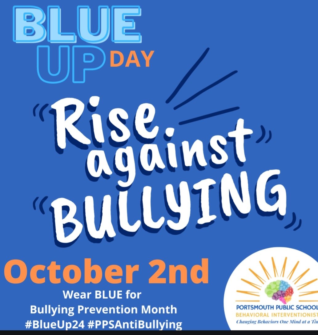 driddick73's tweet image. Blue Up Day!!!
@PortsVASchools @cityofPortsVA @ebracyPPS @SterlingWhite59