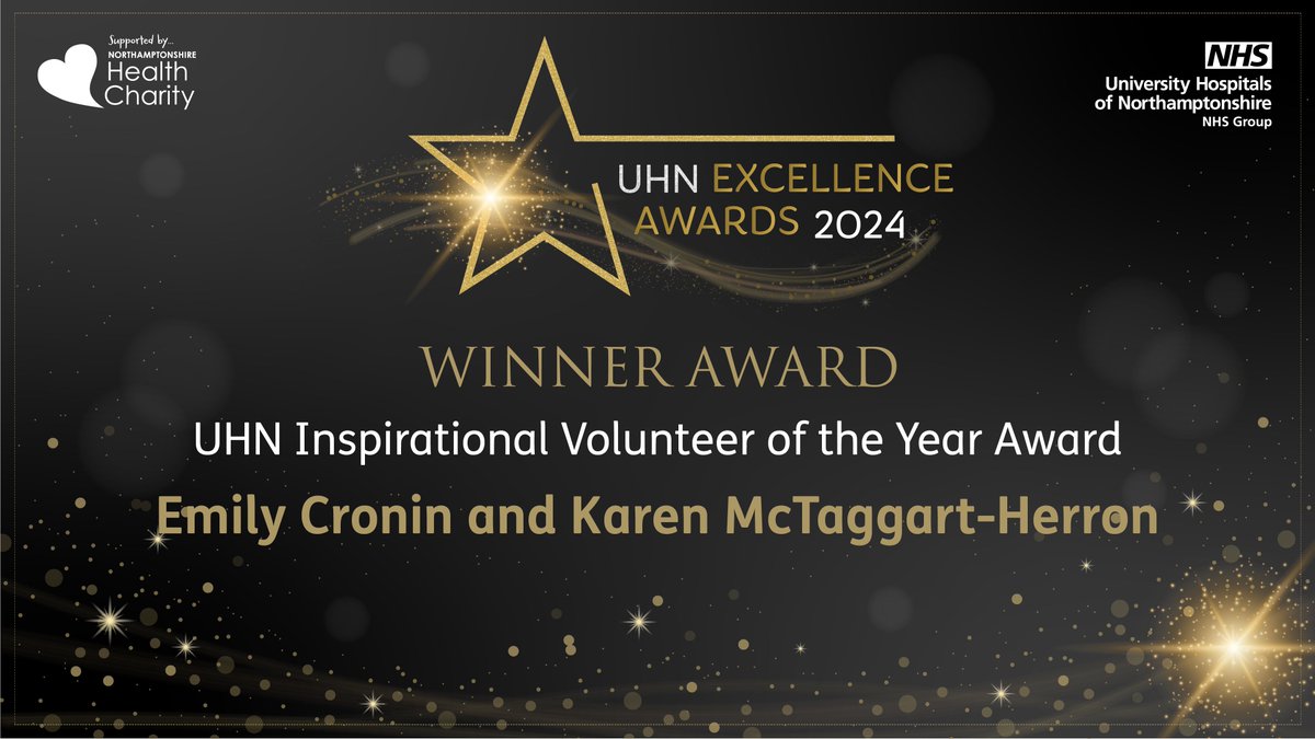 University Hospitals of Northamptonshire (@uhnnhsgroup) on Twitter photo ⭐️Congratulations to Barry Perrin, Emily Cronin and Karen McTaggart-Herron our joint winners for the UHN Inspirational Volunteer of the Year Award!⭐️
#UHNAwards24 🏆 <a href="/UHNVolunteers/">UHN Volunteer Services 💙</a> 💙 ⭐️Congratulations to Barry Perrin, Emily Cronin and Karen McTaggart-Herron our joint winners for the UHN Inspirational Volunteer of the Year Award!⭐️
#UHNAwards24 🏆 <a href="/UHNVolunteers/">UHN Volunteer Services 💙</a> 💙
