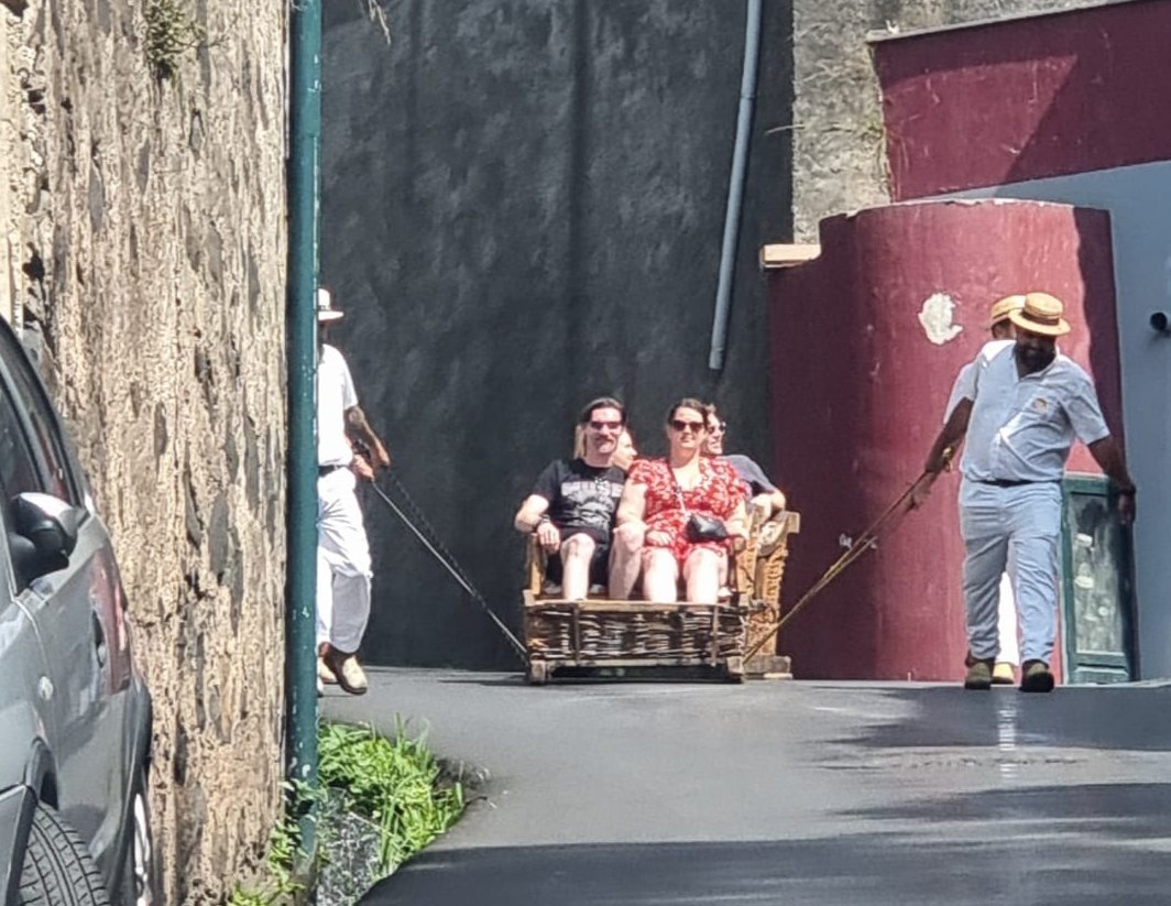 RedshawDavid's tweet photo. #Madeira was amazing. I didn't think too much of the low budget transfer from the airport to the hotel though... https://t.co/fRlnuPSycO