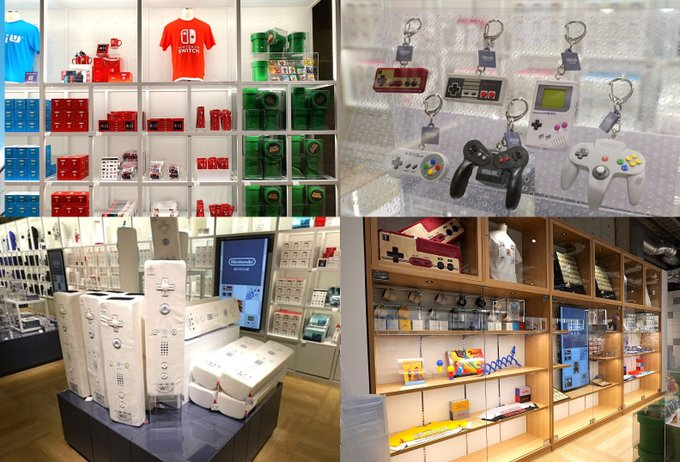 NinWire's tweet photo. First look: The Nintendo Museum's gift shop features giant Wiimote body pillows, tons of Virtual Boy &amp; Wii U items, and even an Ultra Hand!  

https://t.co/C9dBGUCdyc https://t.co/yvTIwpuOM6