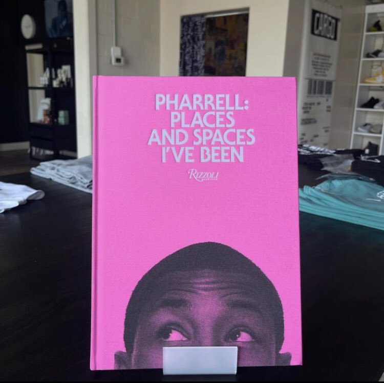 “Pharrell: Places and Spaces I’ve Been” in shop now.
Open today till 2-7.