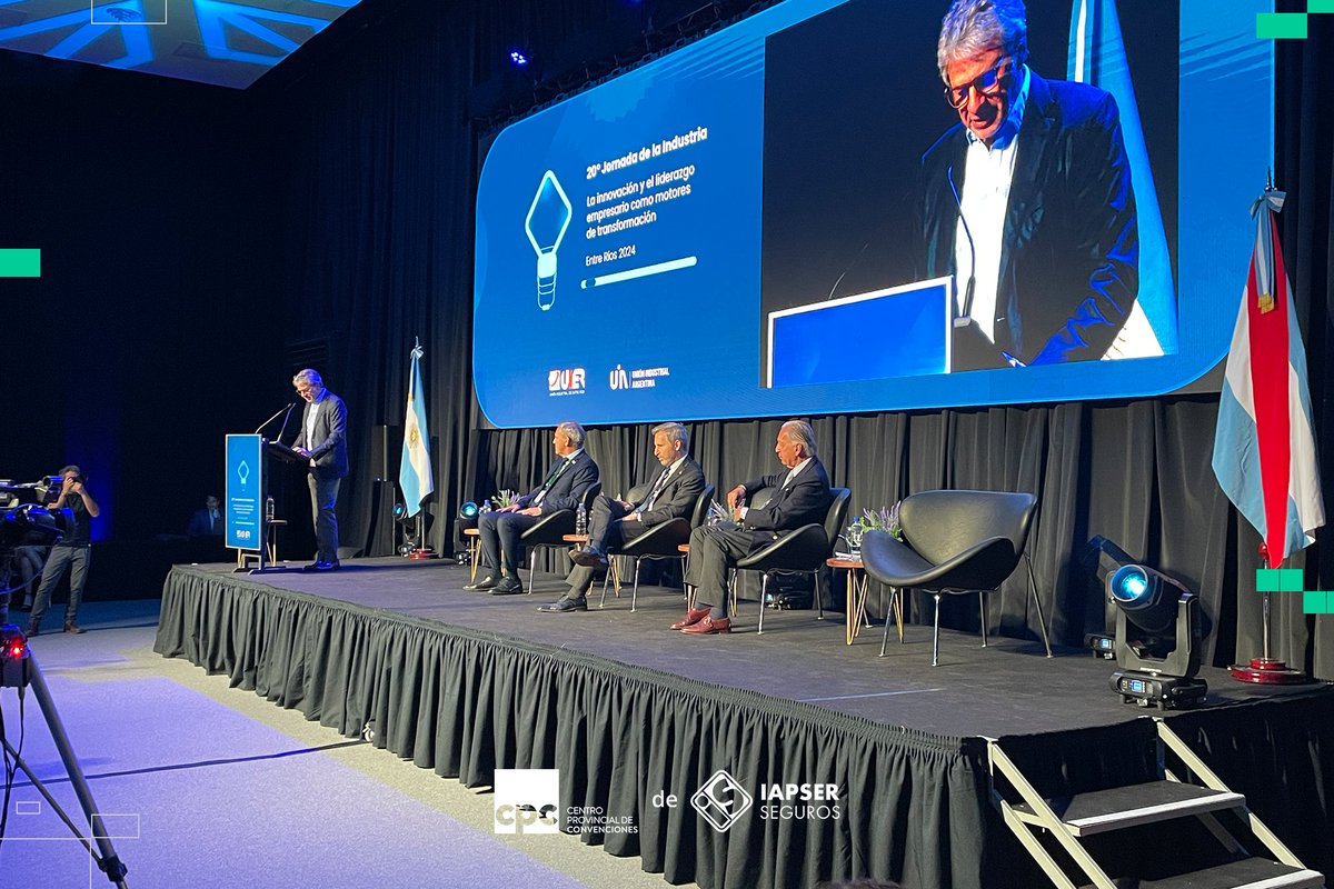 Hoy se lleva a cabo en nuestros espacios la 20ª Jornada de la Industria organizada por la Unión Industrial de Entre Ríos (UIER) bajo el lema "La innovación y el liderazgo empresario como motores de transformación"
.
🤝 ¡Gracias por elegirnos!
🏢 #CPC