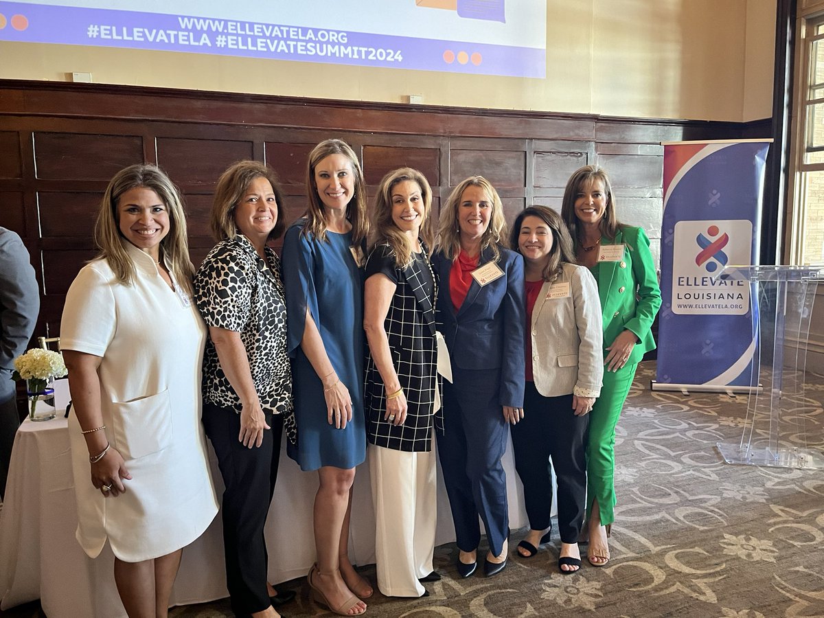 LSBALeads's tweet photo. A great opportunity today - ELLEVATE LOUISIANA’s 2024 Policy Summit - learning and discussions about important policy issues in Louisiana that include public education. https://t.co/SOlIwt8Dh0
