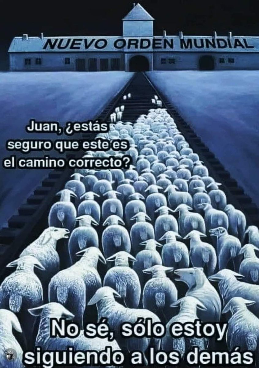vibracosmos's tweet photo. La programación ejercida por las entidades oscuras fue de tal magnitud, que aún en estos tiempos y sin pensarlo dos veces, seguimos al rebaño sin chistar ni discernir sobre las consecuencias de esa decisión... https://t.co/tPEeeFPPP7