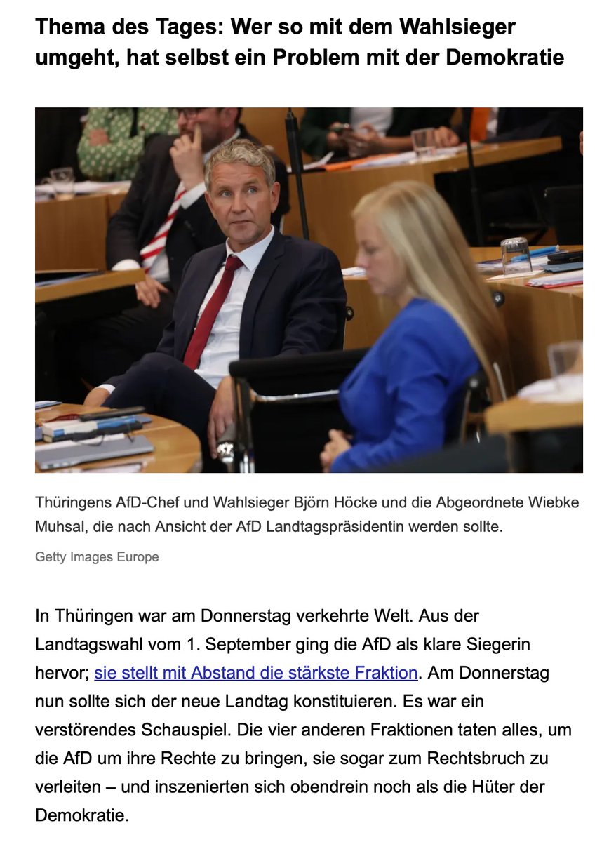 Das schreibt die NZZ !!!!