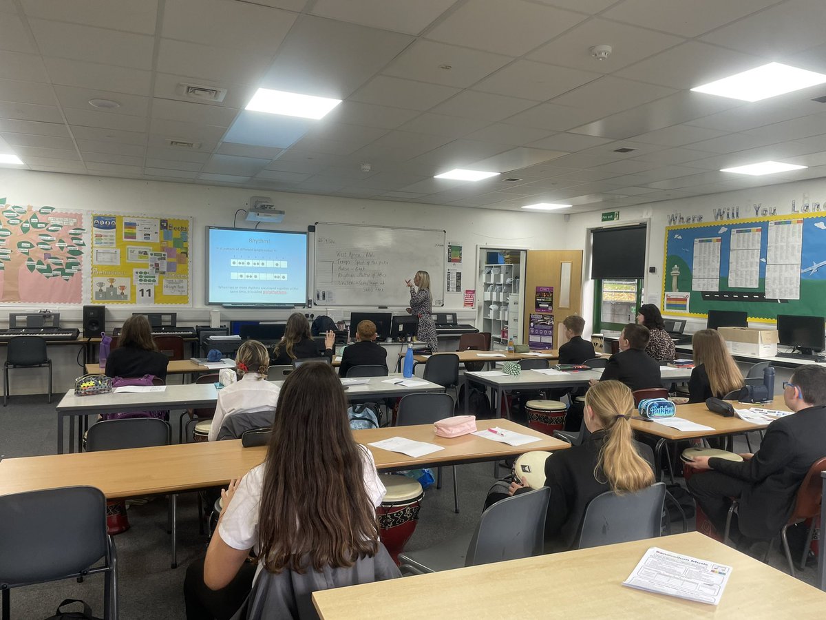 BanoCADT's tweet photo. Thank you to everyone who visited us tonight for the open evening, you are welcome back to come and see our amazing team in action in the classroom for open week and a great lesson on Djembe drumming with year 7 today with Mrs Baker in music 🎼 https://t.co/rCRxWLJNP2