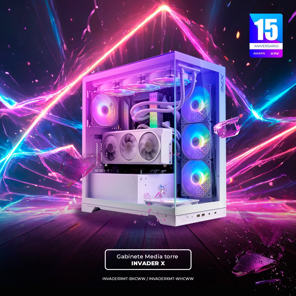 XpgMexico's tweet photo. ¿Blanco o negro? Con #XPG Invader X tú eliges
Conocer más: https://t.co/rlIBIBLVr0
#InvaderX #Case #PcGamer https://t.co/bmI930yHv9
