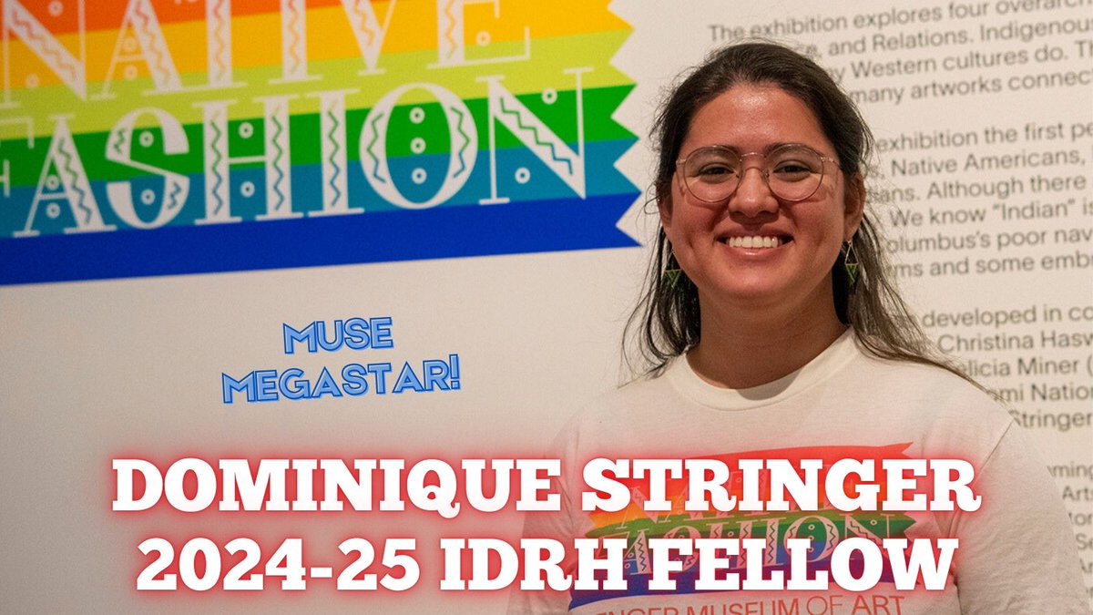 Congrats to our own Dominique Stringer, who was just named a 2024-24 <a href="/IDRH_KU/">IDRH_KU</a> Digital Humanities Fellow! idrh.ku.edu/fellows