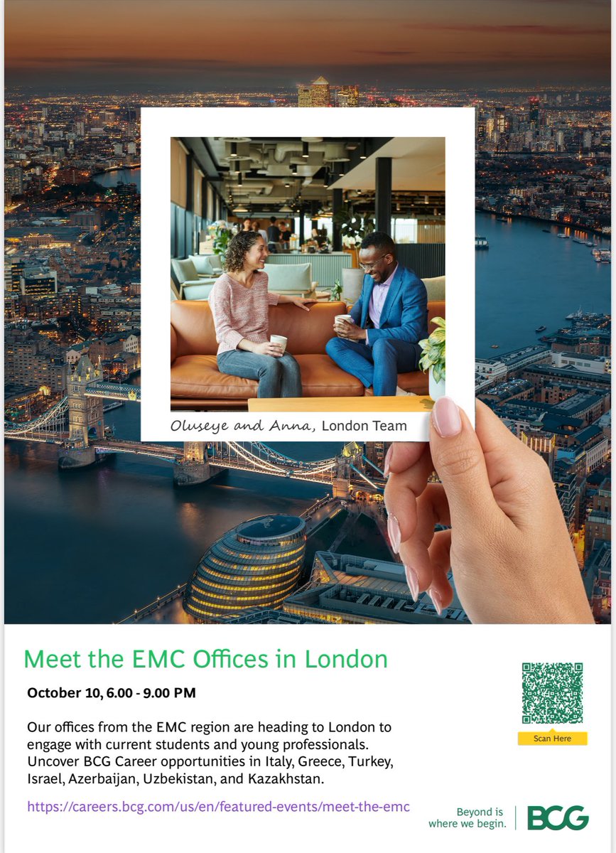 Bahruz_Babayev's tweet photo. ⏳ Last call! #Final #days to apply for this unique opportunity, apply by 29th September and join the “Meet the EMC Offices in London” event! 
 
🗓️10th October in London 
📌 #apply #here: https://t.co/W0ipYZtAcV

@BCG https://t.co/vLdnyTTCop