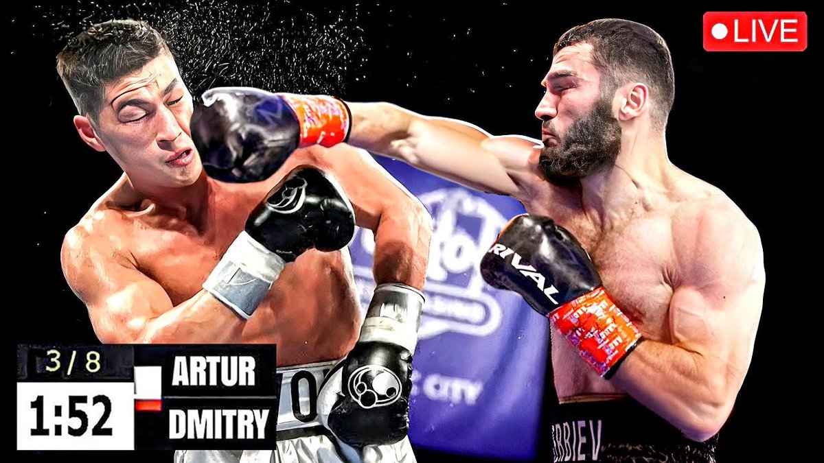 boxinglivehqtv's tweet photo. It's power vs precision! Beterbiev vs Bivol is set to be an electrifying bout. Who's ready for the fight of the decade? #BoxingStreams
Artur Beterbiev vs Dmitry Bivol Live Streams info
📅𝗗𝗮𝘁𝗲: Saturday, October 12
🌐𝗟𝗼𝗰𝗮𝘁𝗶𝗼𝗻: Kingdom Arena
#⃣ #BeterbievBivol https://t.co/YYgHhfzyL1