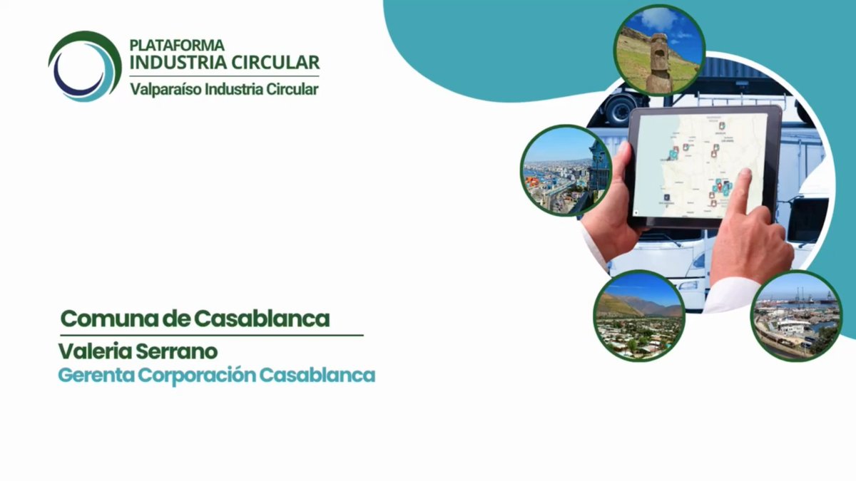 Este es el testimonio de Valeria Serrano, gerente de la Corporación Casablanca  sobre el proyecto “Conformación y activación del ecosistema regional de economía circular, y bases para una hoja de ruta” youtube.com/watch?v=XlUXCc… 

¡Muchas gracias por todo tu apoyo! 💚