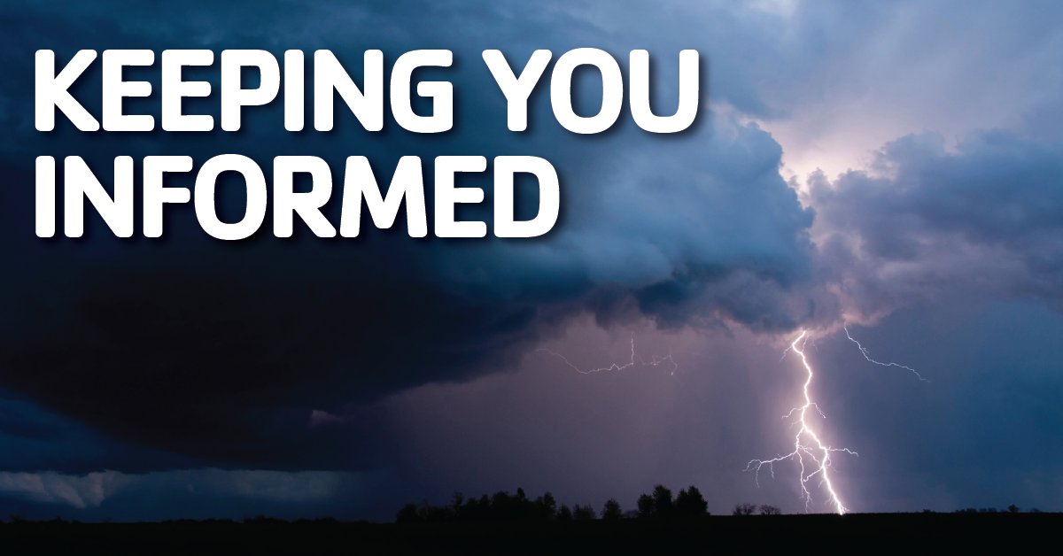 Due to expected inclement weather in our area, all YMCA centers will operate on a delayed opening schedule on Friday, 9/27. On Friday, all centers will open beginning at 8:00 AM. 

Please stay safe!