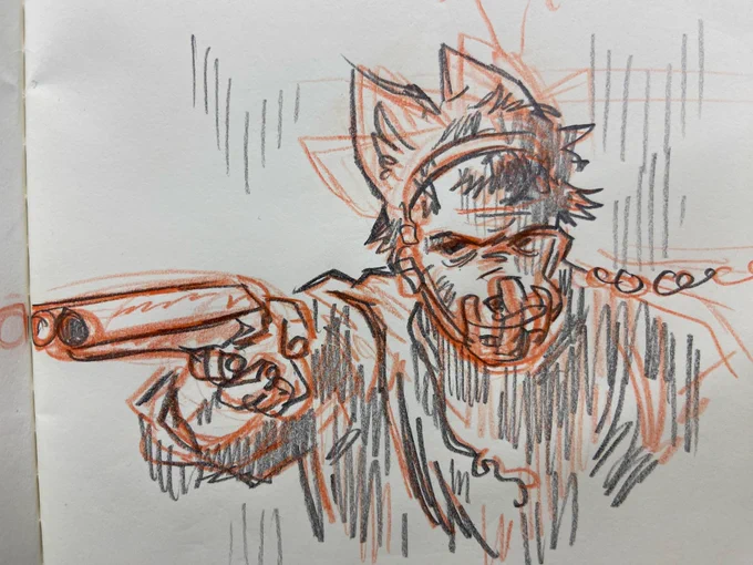 May have taken two and a half years but ofc mad max is why I finally drew a muzzle on a character