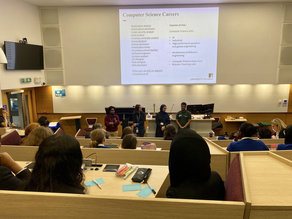 ‘I have a degree in Computer Science from the University of Leeds.’

💜🌟🧠