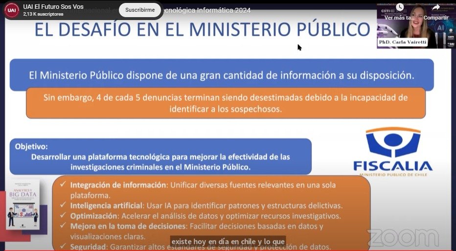 Se está desarrollando el Bloque de #Cibercultura en el #CIITI 
En estos momentos Carla Vairetti realiza su presentación 👇