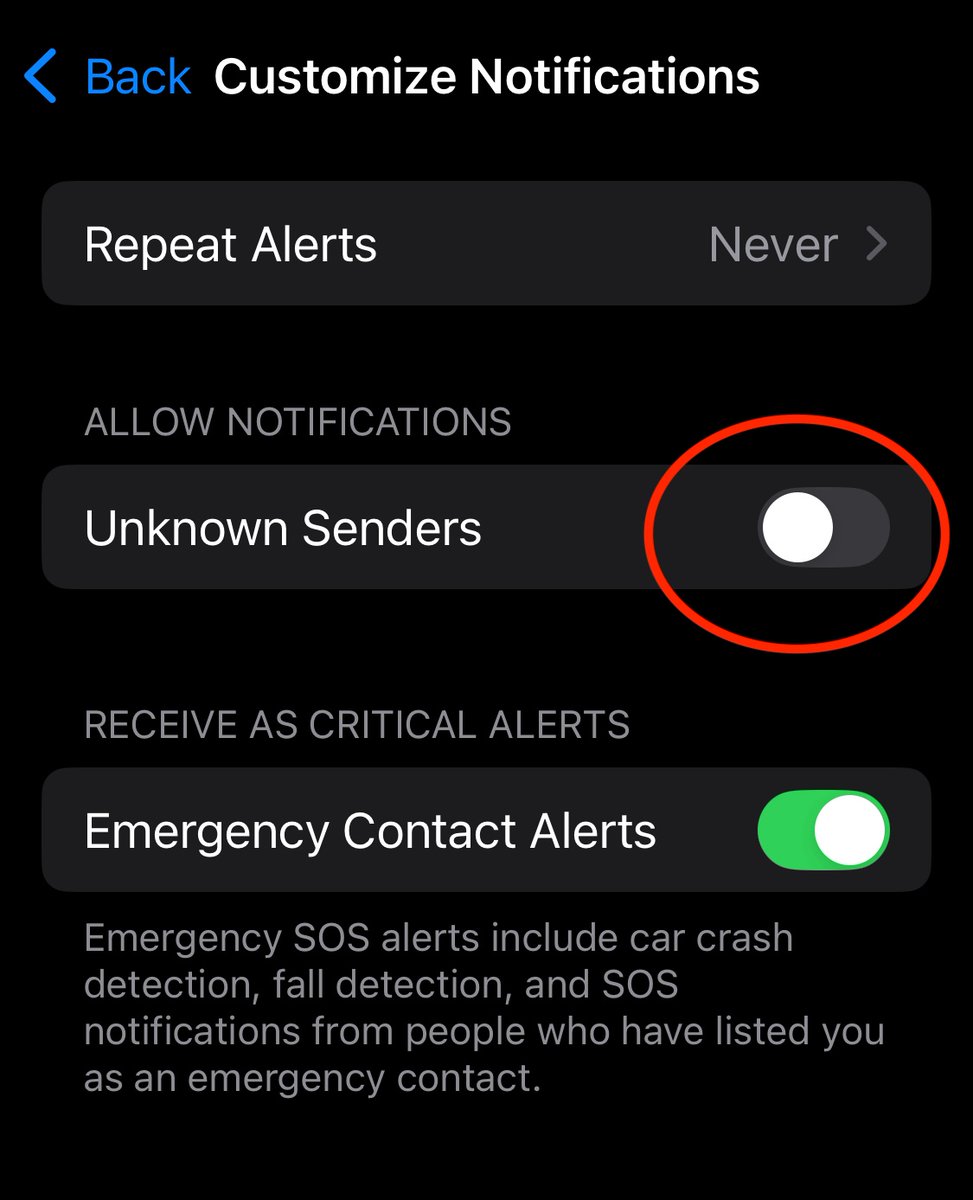 Attention iOS bretheren. It's election season! You can block the numbers, but they'll just use another one in an hour. At least you can keep them from interrupting your life.
Settings > Apps > Messages > Notifications  > Customize Notifications