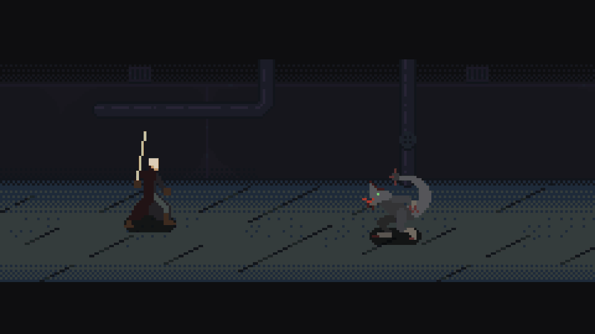 trying a new game resolution. now I have to create more tiles!!! #indiedev #gamedevelopment  #aseprite