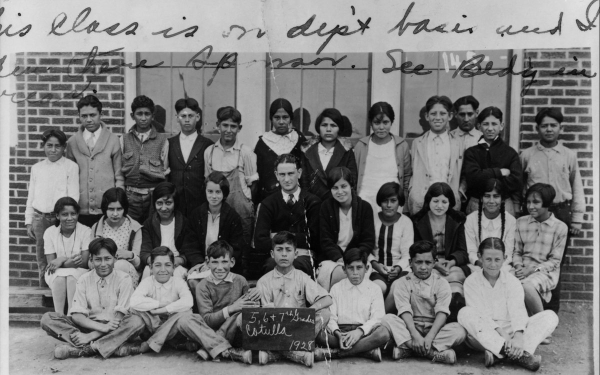 LBJLibrary's tweet photo. "We have always believed that our people can stand on no higher ground than the school ground." - #LBJ

On #WorldTeachersDay, we celebrate the dedicated individuals who inspire &amp; educate the next generation.

📷 Unknown | LBJ with his classes at the #WelhausenSchool in #CotullaTX https://t.co/iW8vq7hdWQ