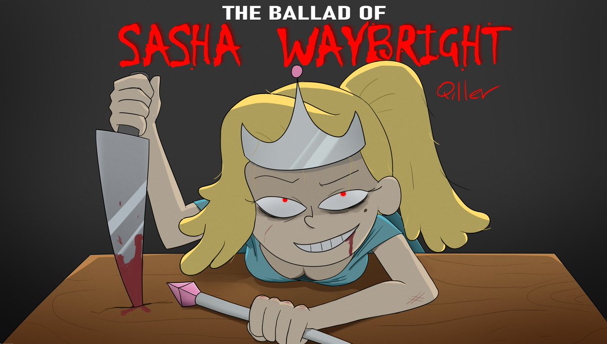 For a while I wanted to make an animatic using song "Ballad of Sara Berry" featuring Sasha from #Amphibia and while I don't think I have the time to make a full thing I made this mock cover: