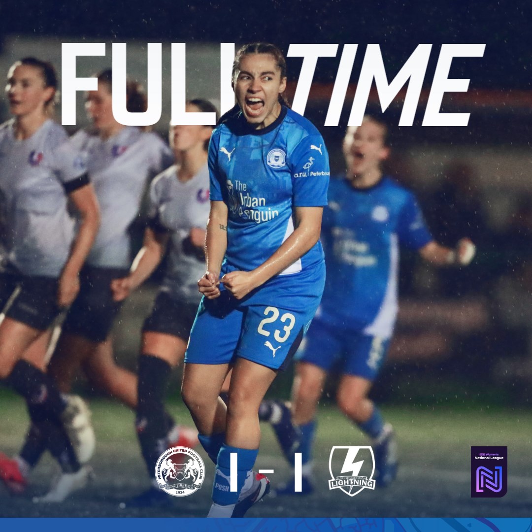 FULL TIME | Posh share the points this evening. 

🎩 1-1⚪️ | #pufc