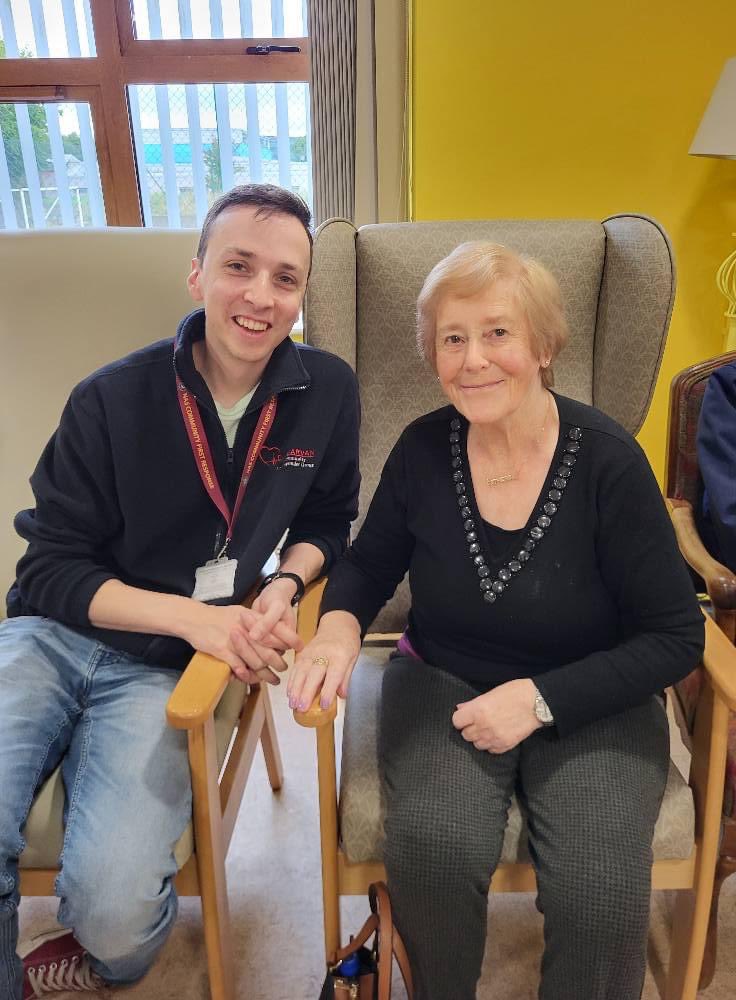 Donnchadh Fahey (@donnchadhf) on Twitter photo Dungarvan CFR Group were delighted to be invited into Dรฉise Day Centre today to have a chat with some of there members about the importance of knowing there <a href="/Eircode/">Eircode</a> and about having a panic alarm on them incase they need some assistance when they are at home alone. Dungarvan CFR Group were delighted to be invited into Dรฉise Day Centre today to have a chat with some of there members about the importance of knowing there <a href="/Eircode/">Eircode</a> and about having a panic alarm on them incase they need some assistance when they are at home alone.