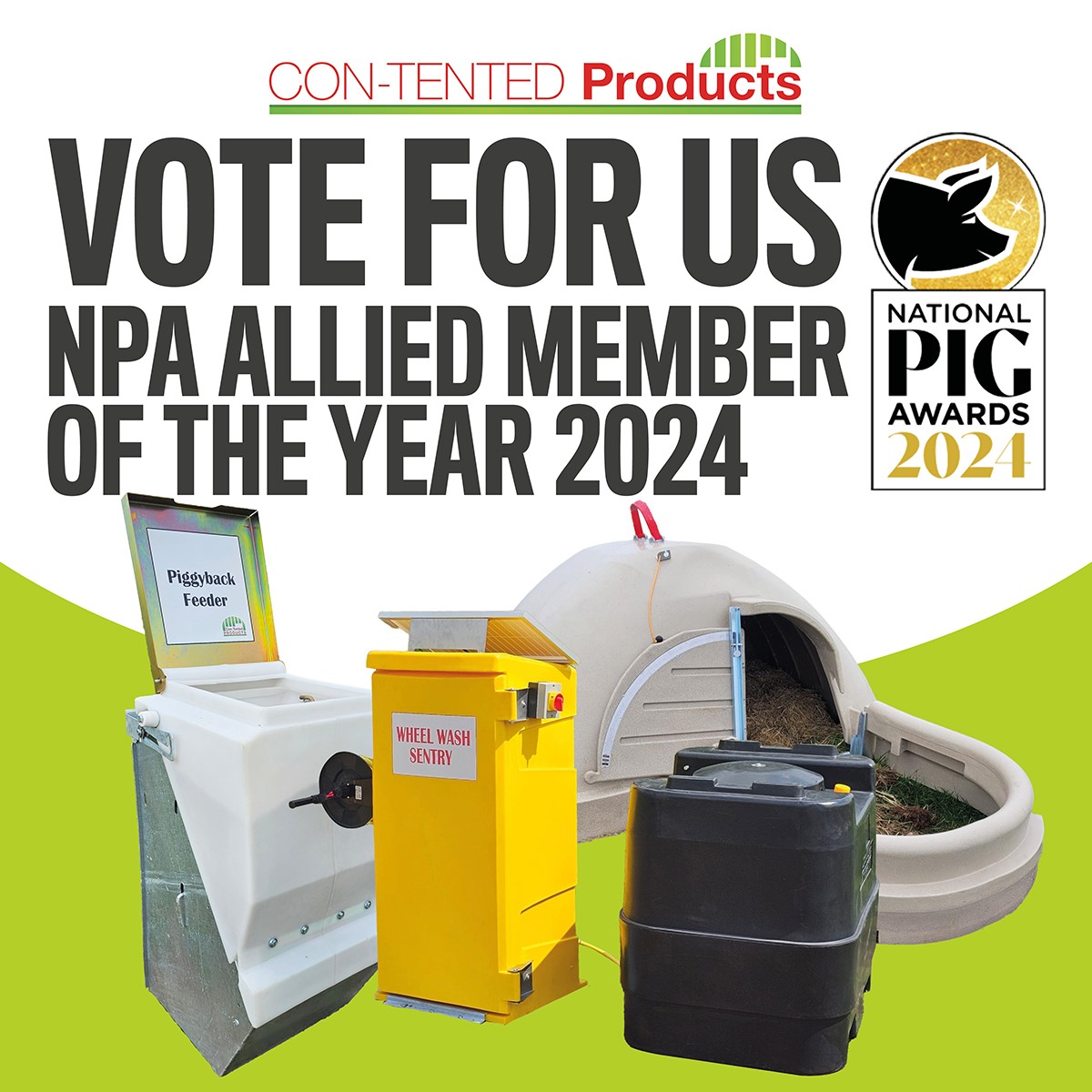 🐷🇬🇧 BIG THANK YOU 🇬🇧🐷

From Con-tented Products to everyone who has taken the time to vote for us already. 
If you haven't but would like to here's that link. 
 rb.gy/1e1dv2

❤️🚜 Voting closes very soon 🚜❤️

 rb.gy/1e1dv2