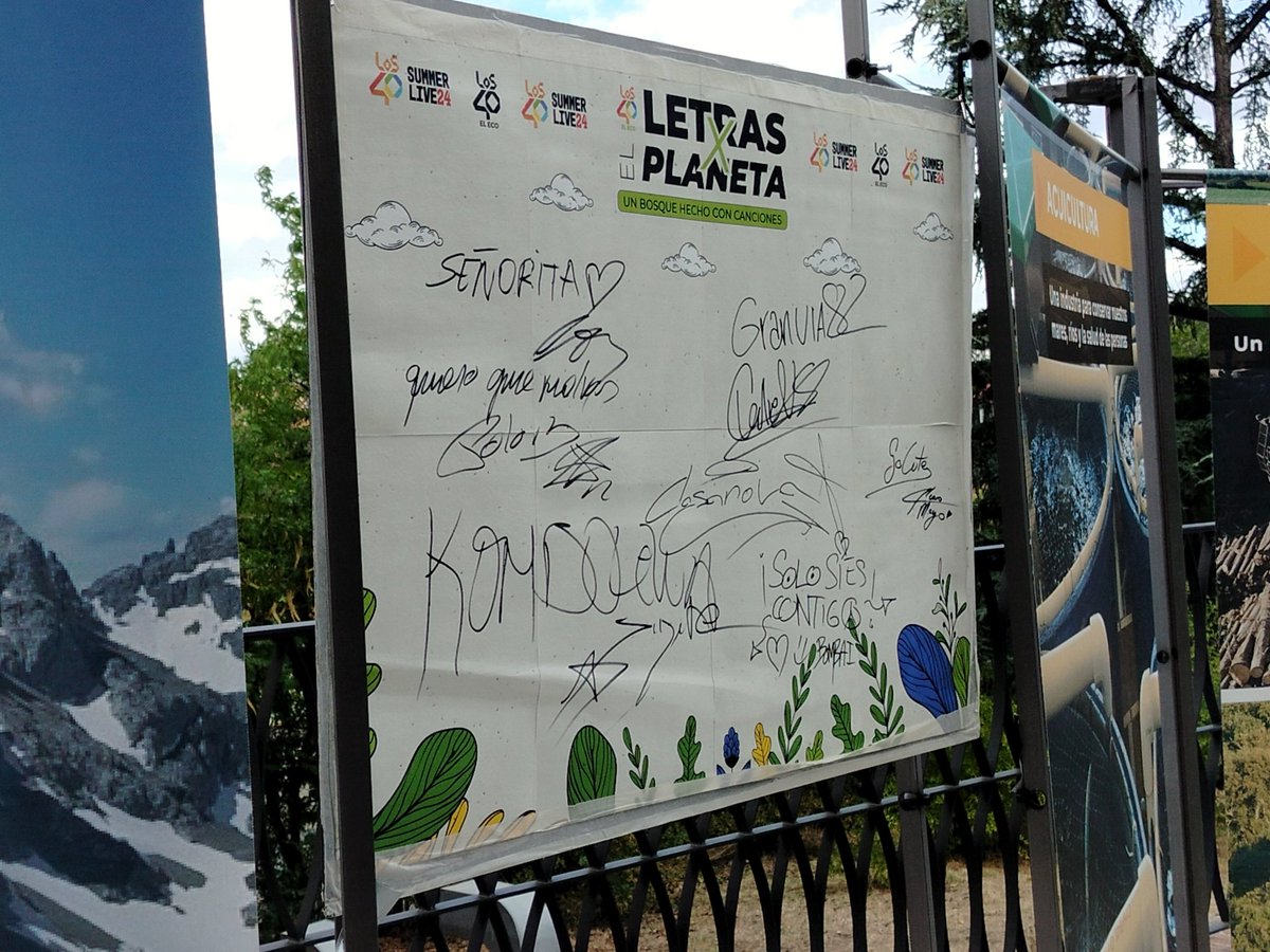 EqHuellaCmontes's tweet photo. Gracias a Los 40 por la iniciativa de las EcoTalks. Llegáis a mucha gente despertando conciencias. Cuidaremos vuestras Lavandas entre tod@s con cariño y mientras crecen nos acordaremos de este día. https://t.co/djevKQcqyH