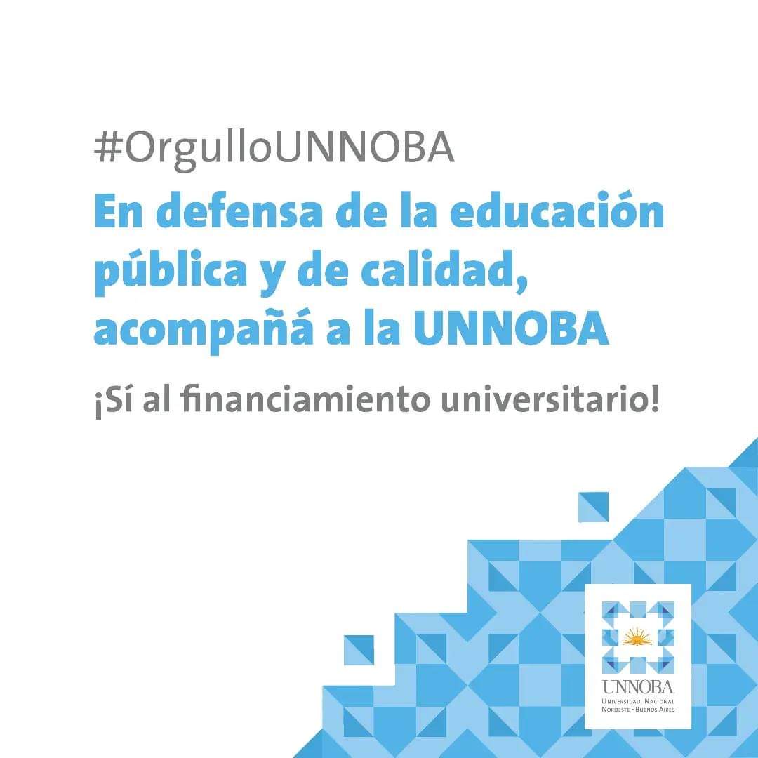 Mañana en línea con las acciones coordinadas de todas las universidades públicas de nuestro país llevaremos a cabo una sesión extraordinaria del Consejo Superior de la #UNNOBA.
