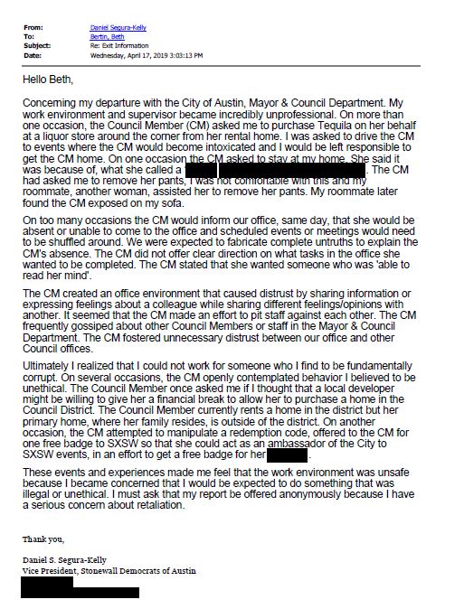 FAFOFarmsTX's tweet photo. Email from Public Records Request that is redacted vs unredacted email https://t.co/zNBtECsxpJ