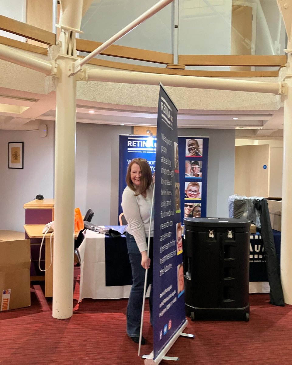 RetinaUK's tweet photo. The countdown begins! We’re busy setting up for tomorrow’s Retina UK Professionals’ Conference. Excited to welcome everyone for a day of learning, collaboration, and innovation in eye care support. Stay tuned for updates! #RetinaUKConf24 #EyeCareSupport #ProfessionalsConference https://t.co/0wJ7pCGUkc