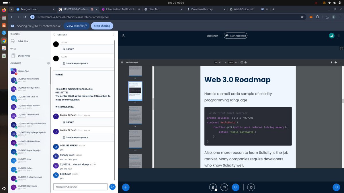 GideonDevRel's tweet image. This week's session we covered the following:
History of the web. getting some sepolia from @chainlink faucets . Explain the overview of Blockchain fundamentals @ethereum to be specific. Introducing and writing smart contracts
@SantiagoDevRel
@web3_js
