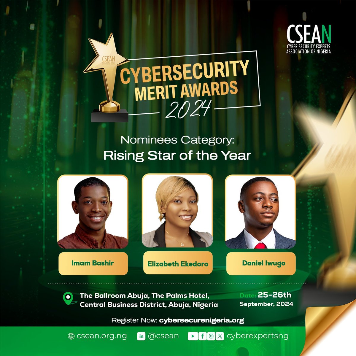 I am incredibly proud of my mentee <a href="/Lizettle_/">Elizabeth Ekedoro</a> on being awarded the Rising Star of the Year award from <a href="/cyberexpertsng/">CySec Experts NG</a>! She is a <a href="/cybersafehq/">Cybersafe Foundation</a> CyberGirl alumna and an all-around superb #InfoSec practitioner. 💚🤍💚