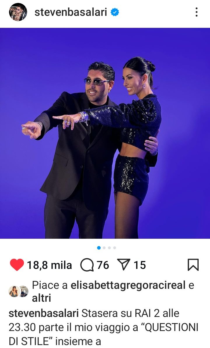 MariaP42352712's tweet photo. Manca veramente poco, in bocca al lupo ragazzi!!💪🤞🍀🍀 #elisabettagregoraci
#eligreg
#questionidistile
#raidue https://t.co/760MIeXiwe