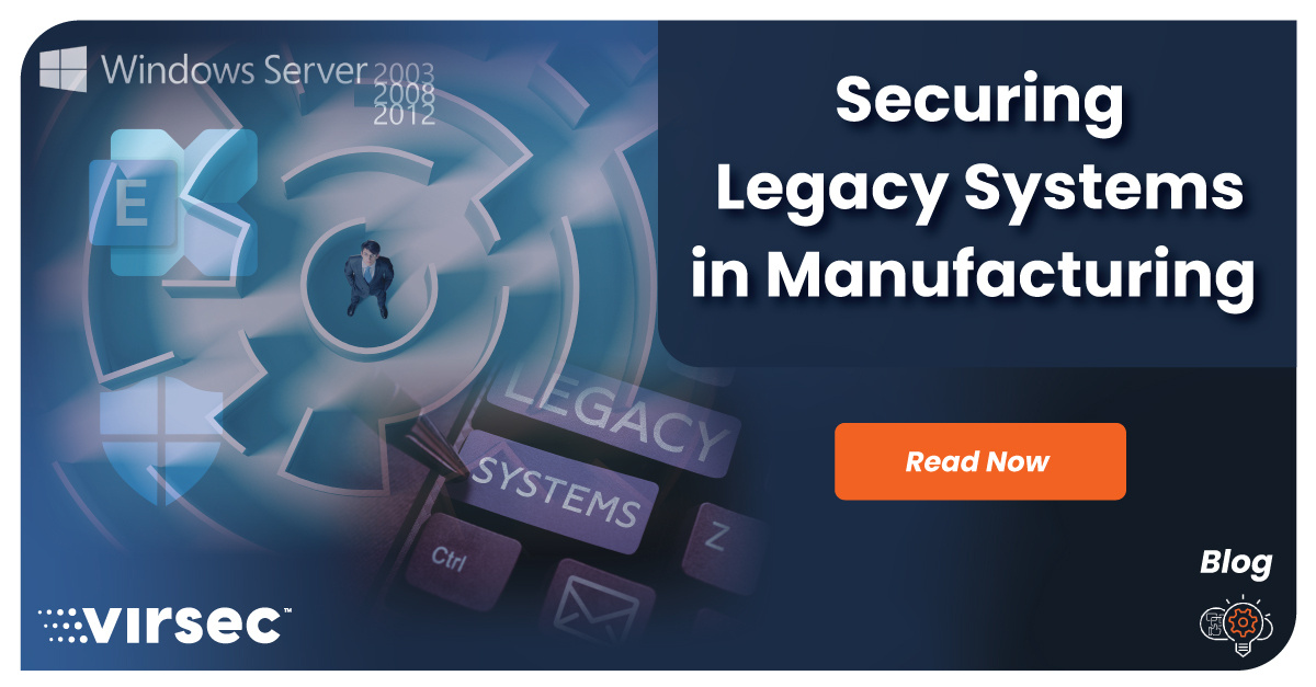 🚨 Legacy systems in manufacturing are prime targets for cyber threats like ransomware. Learn why they're still prevalent and how Virsec’s VSP can secure critical OT/ICS environments. 🔐 Read more: hubs.ly/Q02Rft3-0 #cybersecurity #OTsecurity #manufacturing