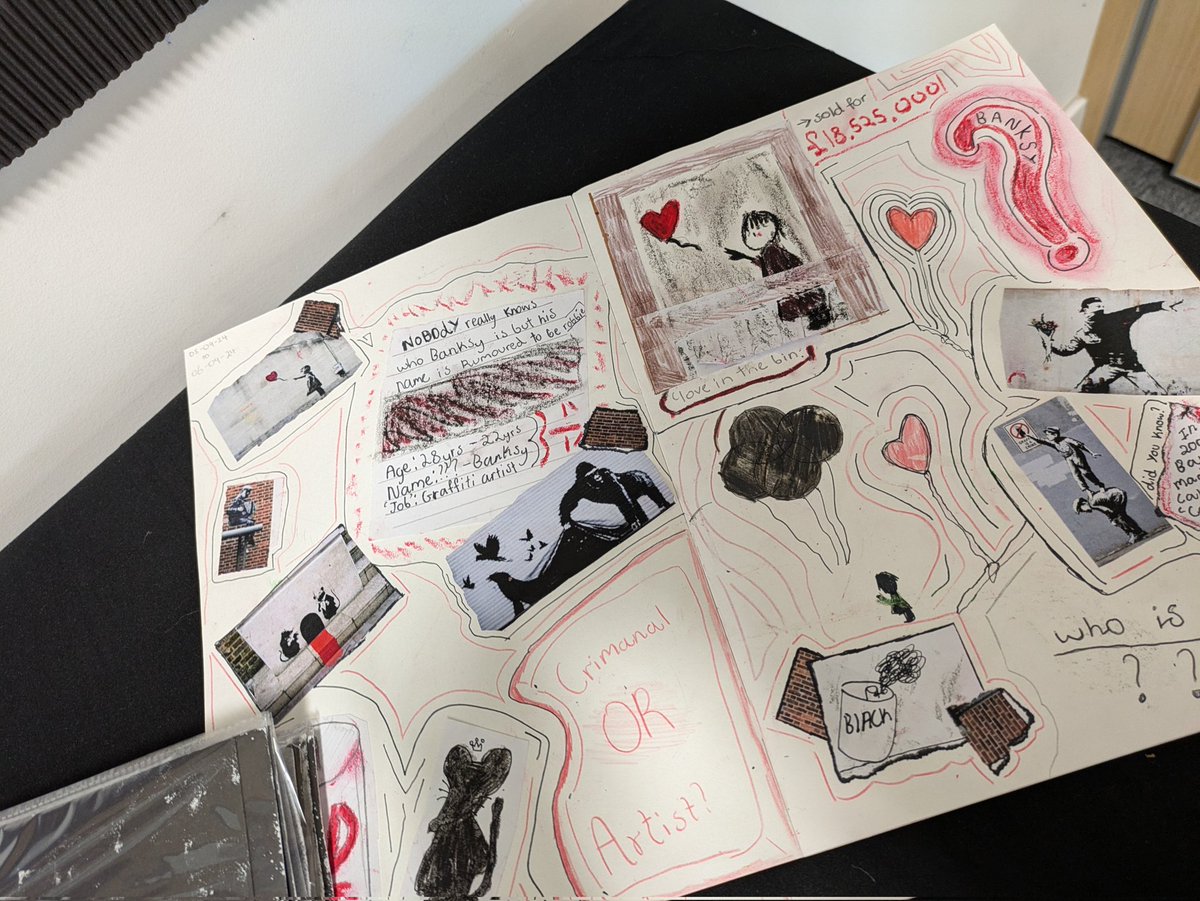AaronWanford's tweet photo. I was so impressed to visit Ascot Road Primary School today @DanesEdTrust and see such a wonderful learning environment for our pupils in Year 6! Impressive artwork and attention to detail everywhere. Thank you Miss. Chapman! #makingthedifferencetogether https://t.co/Qwco6Ywx3u