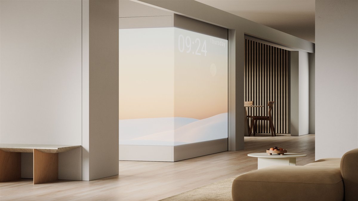 estudi_image's tweet photo. A set of interiors for Ventana showcasing their modular adaptable screen tile system. More on our site at https://t.co/MKs0ESAO63 https://t.co/6rNgTsqOT2