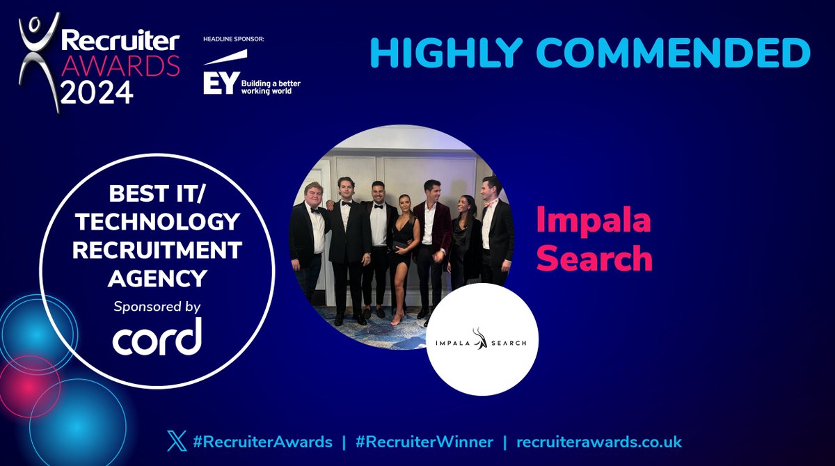 Recruiter Awards tweet media