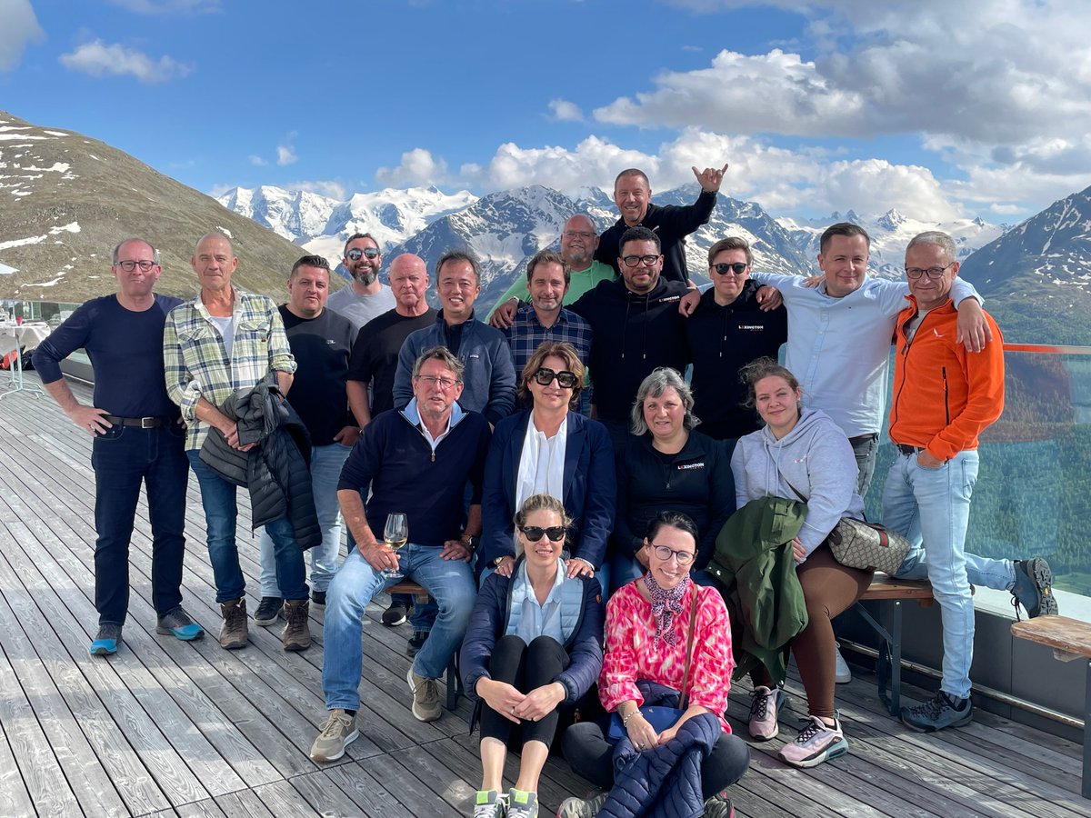 LexingtonMed's tweet photo. Our European Team gathered in St. Moritz for our first EU Sales Team Meeting, covering goals, strategies, and more. The highlight was reinforcing our core values: trust, collaboration, and encouragement. 

Here’s to continued growth and shared success! 
#companyculture #teamwork https://t.co/FJB4WXnkET