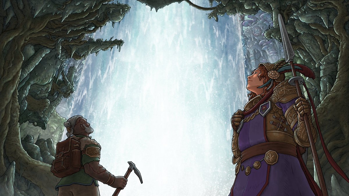 RedChopGames's tweet image. Something is stirring...

We're extremely excited to start sharing details of our first title, Abyss, very soon! 

A hand drawn dark fantasy RPG, Abyss features turn based combat, and a strong focus on the party and their stories.