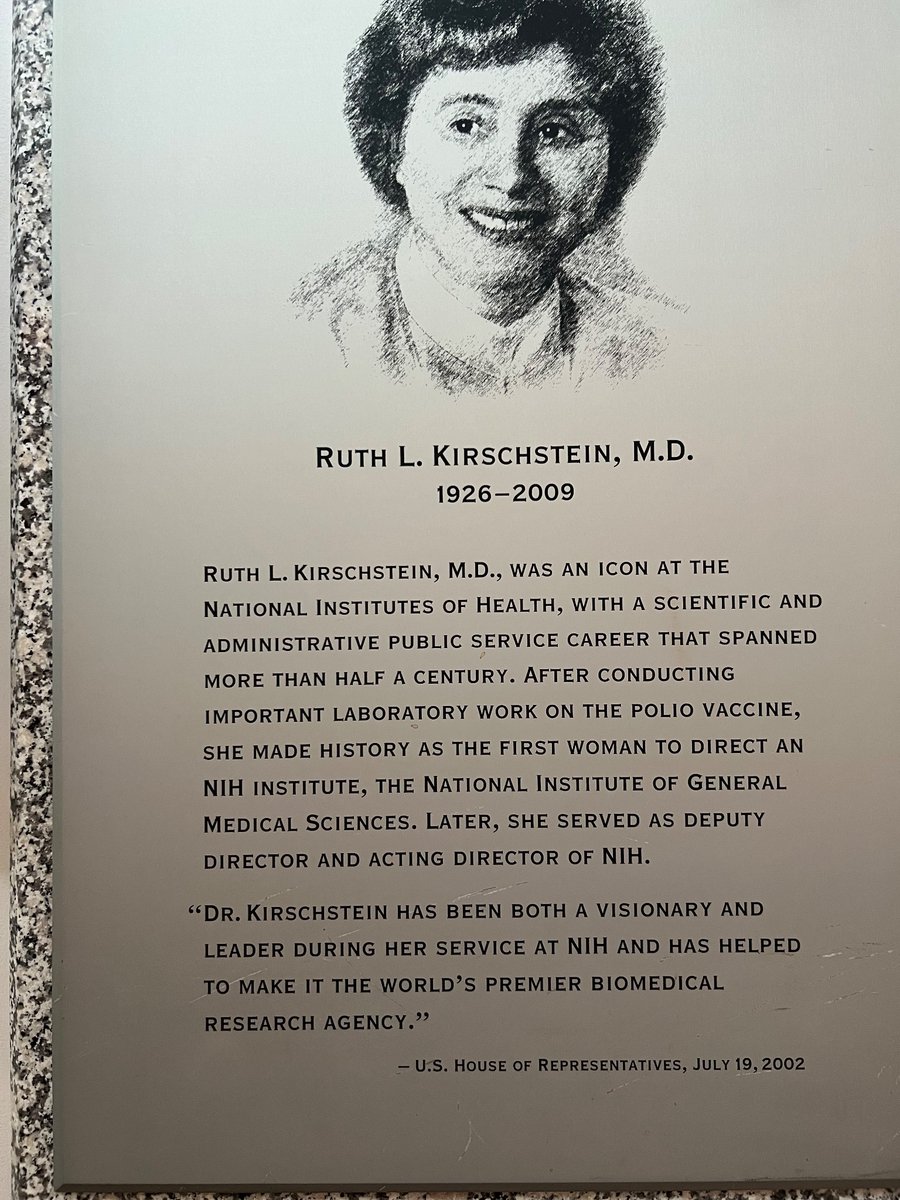 Hey NRSA recipients, this is the heroine who your awards are named after 👇💕