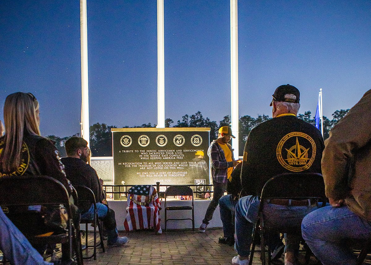 MISSION UPDATE 3: Middle East Conflicts Wall 2024
We gathered for a delicious home cooked dinner at VFW 2470 and were greeting by the Conflicts Wall Board, VFW Commander and officers, CVMA Illinois State Rep “Tomcat”, and his amazing local CVMA crew. facebook.com/WaypointVets