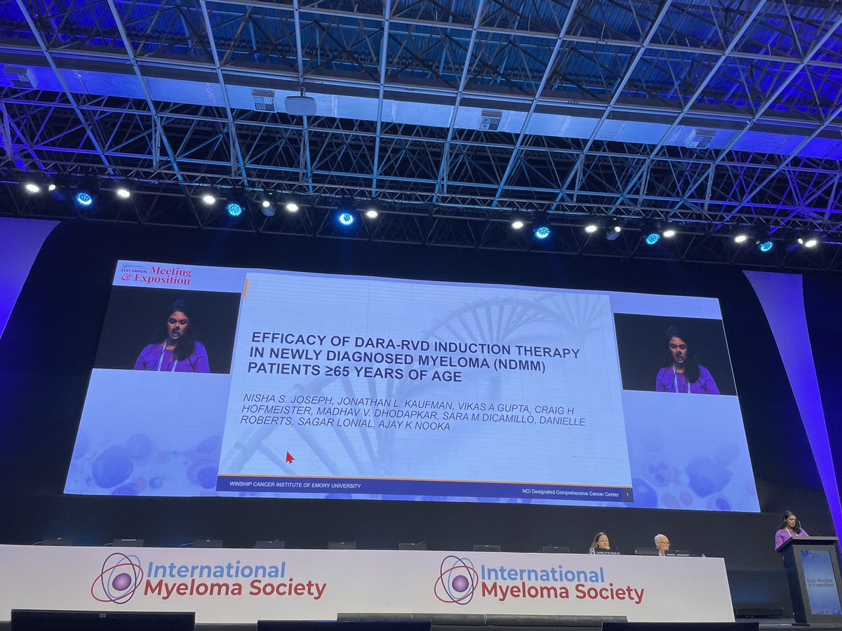 Ajay Nooka, MD, MPH (@ajaynookamd) on Twitter photo <a href="/WinshipAtEmory/">Winship Cancer Institute of Emory University</a> <a href="/JKaufmanMD/">Jonathan Kaufman, MD</a> <a href="/SagarLonialMD/">Sagar Lonial MD</a> Dr Joseph presenting the benefit of quadruplet induction and transplant in pts >65 <a href="/WinshipAtEmory/">Winship Cancer Institute of Emory University</a> <a href="/JKaufmanMD/">Jonathan Kaufman, MD</a> <a href="/SagarLonialMD/">Sagar Lonial MD</a> Dr Joseph presenting the benefit of quadruplet induction and transplant in pts >65