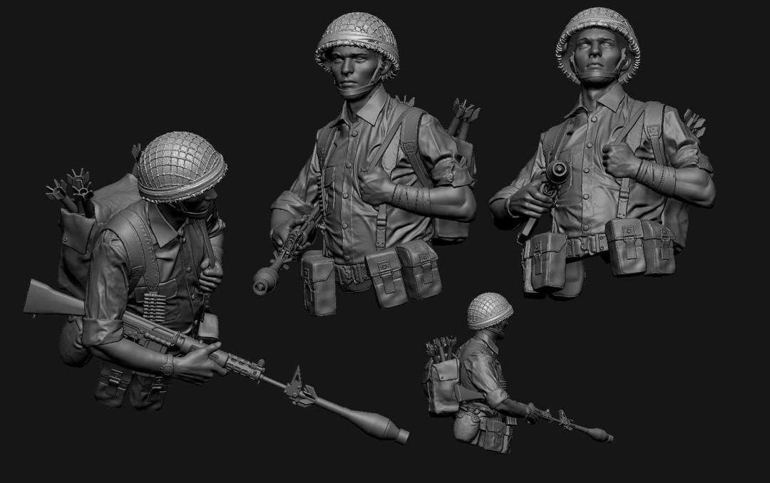 Soldier half body model ready for 3d printing...Feel free to share your thoughts!
#commissionopen #3dmodel #charactermodel #ww2 #collectors #stl #soldier