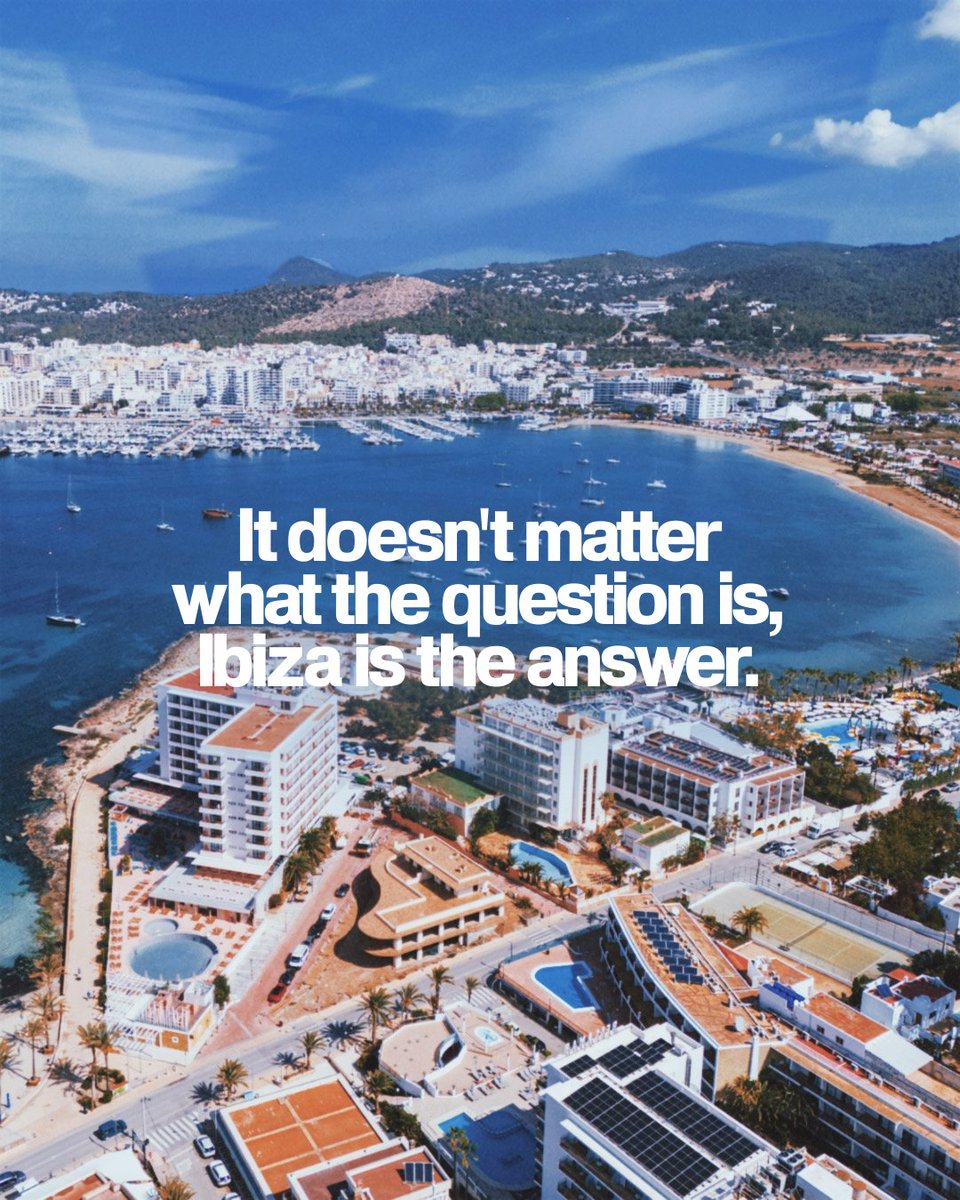 Ibiza is the answer. #ibiza #Trending