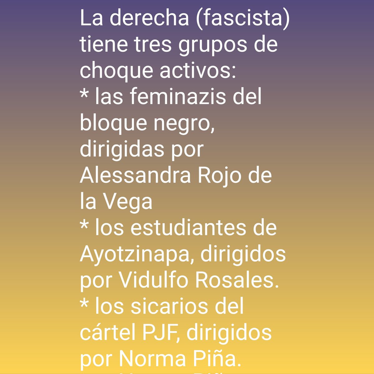 #CirculaEnRedes
LA DERECHA ES VIOLENTA‼️😱
#1deOctubre