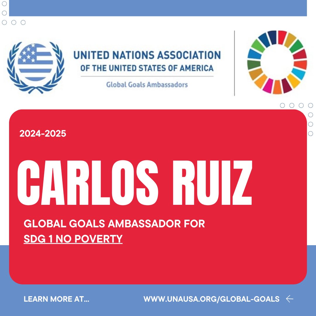 UNAUSA's tweet photo. Meet UNA-USA’s Global Goals Ambassadors for SDG #1 (No Poverty), SDG #3 (Good Health and Well-Being) and SDG #4 (Quality Education)! 🌍💪 These changemakers are dedicated actualizing the SDG's for all. https://t.co/AnMG7C4VKX