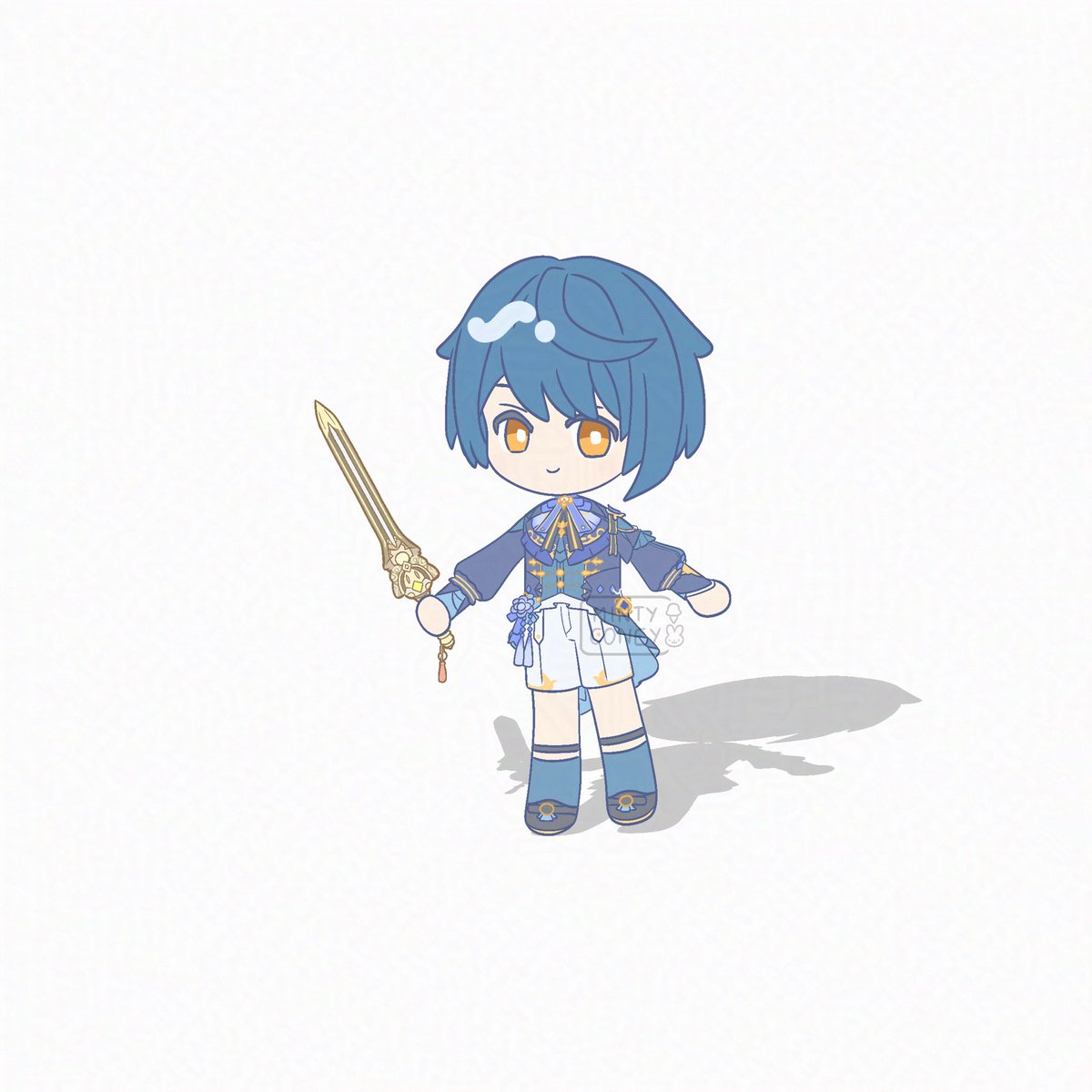 mintyconey's tweet photo. Swordtember Day 26 - Xingqiu &amp; Prototype Rancour
#swordtember #genshin #xingqiu https://t.co/vcDMwehsnE