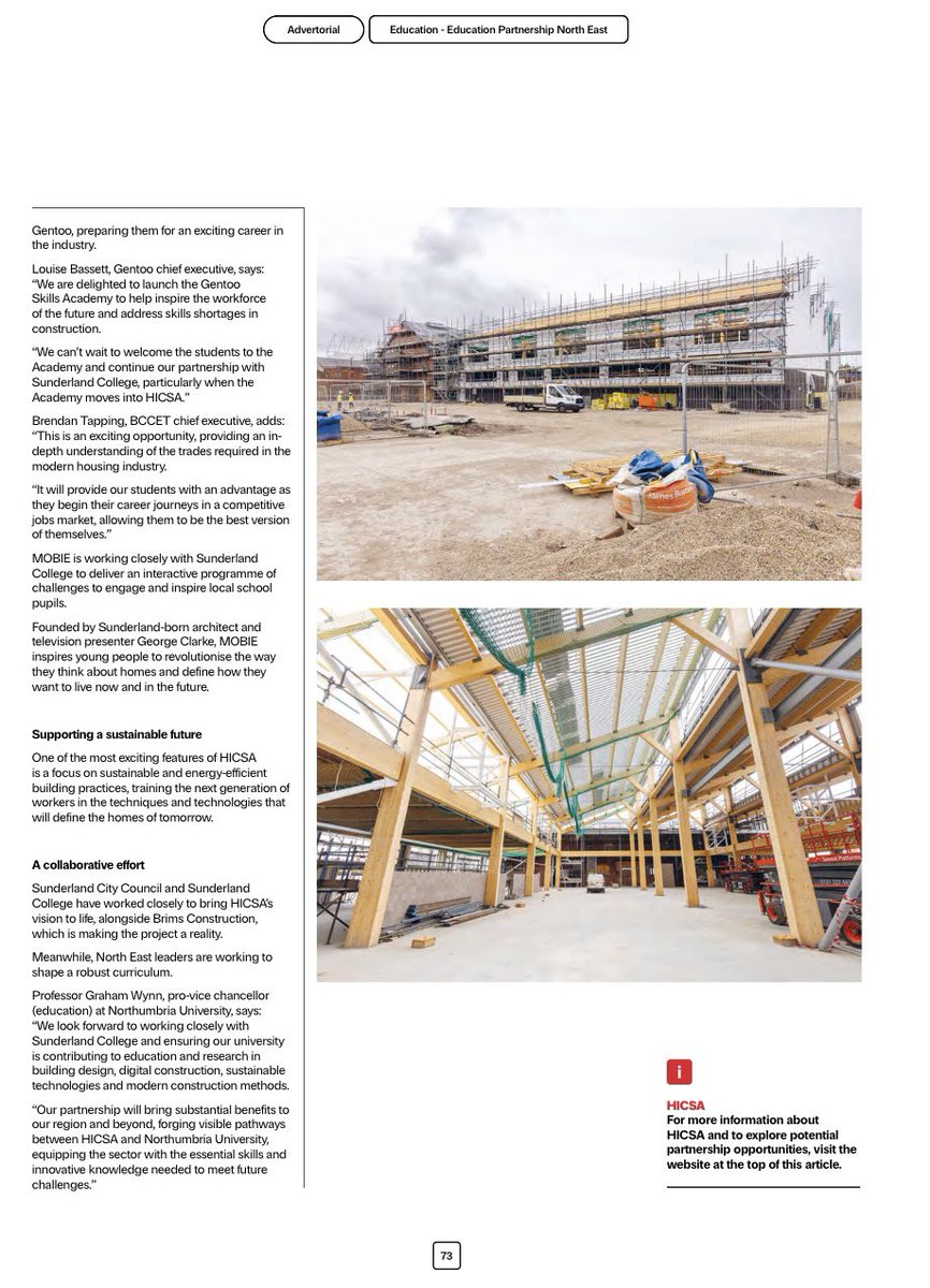 Chris Fryatt (@chrisfryatt) on Twitter photo Penned a feature in the latest issue of <a href="/NETimesMagazine/">North East Times</a> about how <a href="/sunderlandcol/">Sunderland College</a>’s groundbreaking #HICSA at <a href="/RiversideSund/">Riverside Sunderland</a> will revolutionise the region’s housing and skills landscape. netimesmagazine.co.uk/magazine/hicsa… Penned a feature in the latest issue of <a href="/NETimesMagazine/">North East Times</a> about how <a href="/sunderlandcol/">Sunderland College</a>’s groundbreaking #HICSA at <a href="/RiversideSund/">Riverside Sunderland</a> will revolutionise the region’s housing and skills landscape. netimesmagazine.co.uk/magazine/hicsa…
